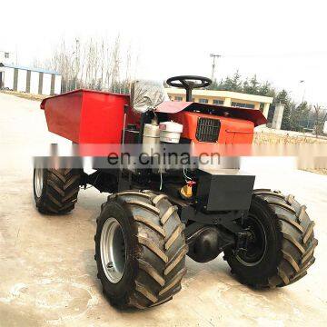 1Ton ZY100  4 Wheel Drive Hot selling New Mini Dumper Wheel Site Dumper