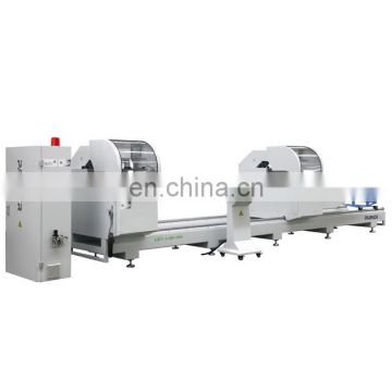 Aluminum Window Door Heavy Duty CNC Double Head Any Angle Cutting Machine