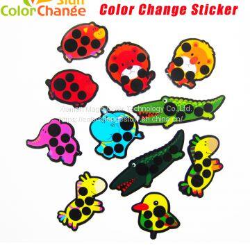Liquid Crystal Fever Thermometer Sticker Baby Forehead Thermometer photo-3