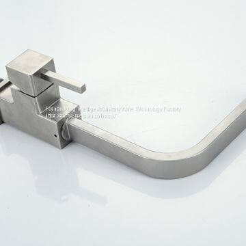 Desk Mount Faucets for Kitchen Sink SUS304 Ceramic Cartridge Thinkness 1.0mm Brushed Finished Factory Supply Direct photo-5