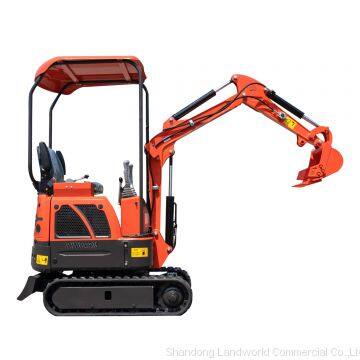 Chinese 1.2T mini excavator XN12 small bagger for sale with Yanmar engine,10 /11.2 kw