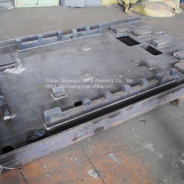 Machining center base Welding