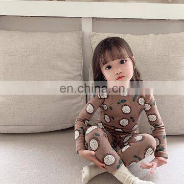 4050 Winter Baby Girl and Boy Cartoon Warm 2 Piece Sleeper Pajamas photo-6