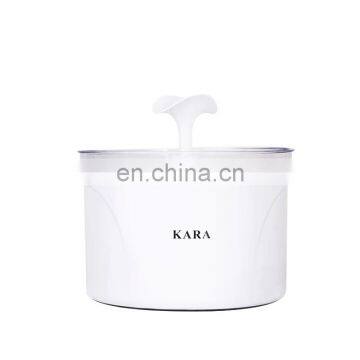 Manufacturer Wholesale Automatic Battery Filter Drinking LED Round Cat Water Fountain photo-7