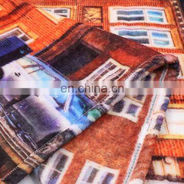 Low MOQ Custom Fluffy 3D Digital Print Sublimation Print Blanket Flannel Fleece Throw With Better Color Permeability photo-6