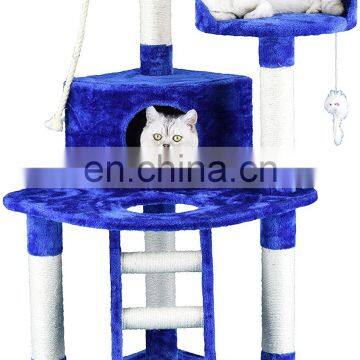 Cat Tree Condo Tower Easy Assemble Cheap Cat Tree House Wooden Large Cat Tree Wood photo-3
