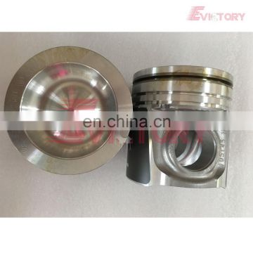 For Cat excavator E323D engine rebuild C6.6 piston and piston ring set crankshaft beairng con rod bearing