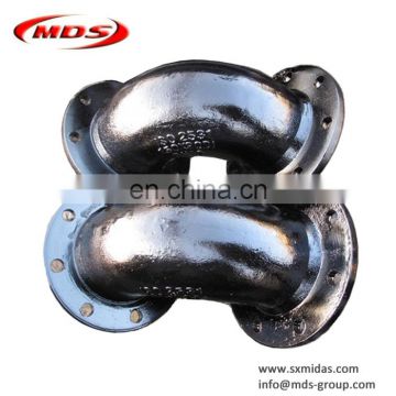 DCI ductile cast iron fitting short radius 135 degree bend/elbow for water supply