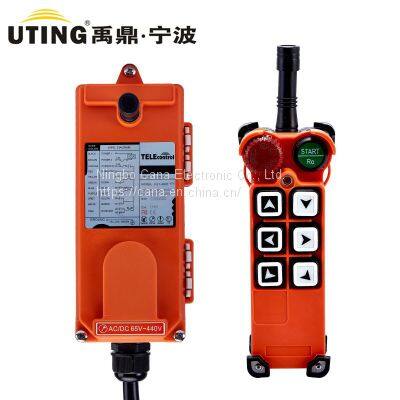 Universal Telecontrol F21-E1 Industrial Radio Wireless Remote Control AC/DC for Crane 1 Transmitter and 1 Receiver