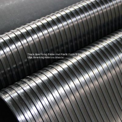 Wide Ribbed Rubber Flooring