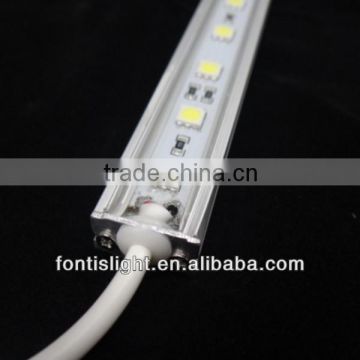 High brightness SMD5050 led rigid bar/ waterproof Aluminum led strip withSMD5050 led/ led strip waterproof