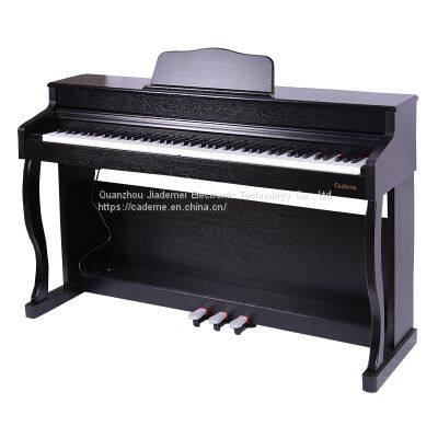 Black Wooden Shell LED Display 88 Key Electric Piano Digital Grand photo-3