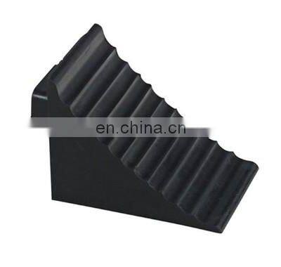 High quality rubber wheel chock wheel stopper