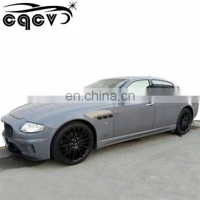 Factory price side skirts bumper body kit for Maserati quattroporte WD style