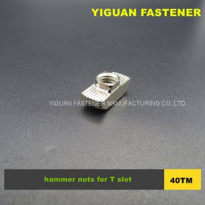 4040 T slot nuts