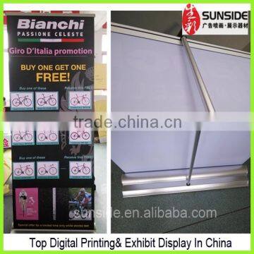 Economic Roll Up Stand Banner / wide base standee