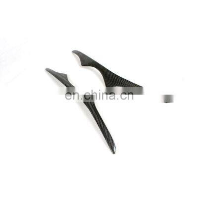 Carbon Fiber M3 Headlight Cover Eyebrows Eyelids For BMW E92 E93 photo-3