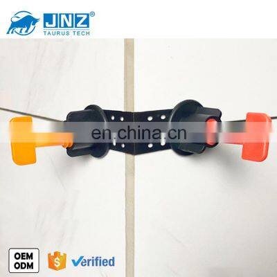 JNZ Corner L Shape Leveling System Reusable Leveling Brackets Plastic Tile Leveler Accessories
