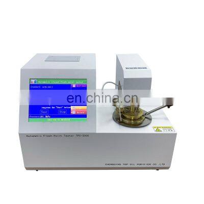 automatic closed cup flash point tester TPC-3000