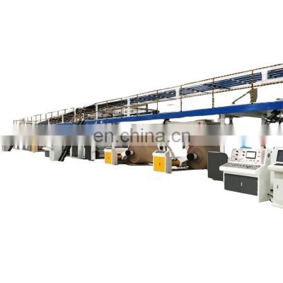 High productivity 3ply 5ply 7ply cardboard making machine