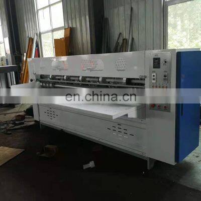 High Speed Thin Blade -slitter Scorer Carton Making Machine