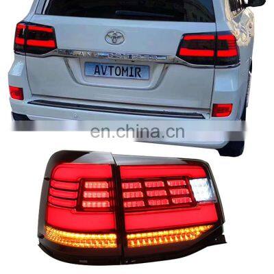 New style 2016 2020 Land cruiser 200 led tail light modified repacking refit back light rear lamp For  GRJ200 UZJ200