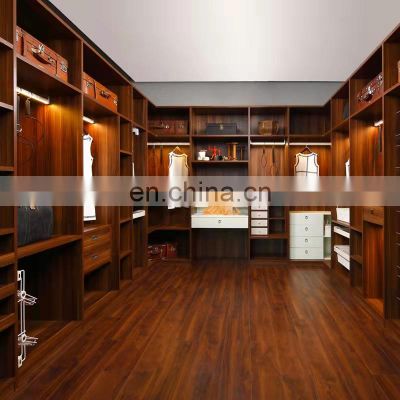 Modern Luxury Walk-in Closet Wardrobes Jewelry Storage Cabinets Bedroom Furniture