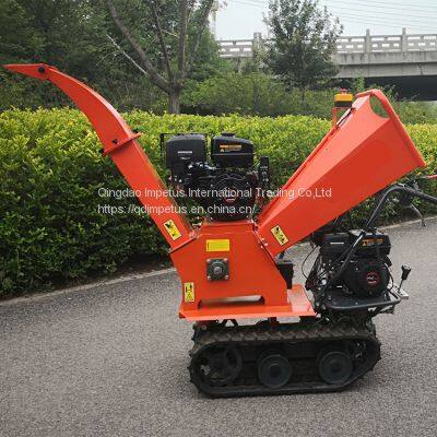 Hot Sale 15HP Crawler Wood Shredder Machine ,tracked Wood Chipper photo-4