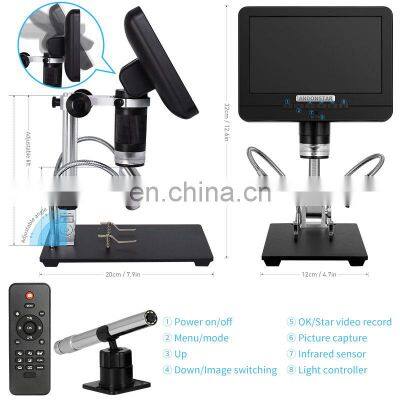 Andonstar AD206S 50X 2MP Industrial Digital Microscope With USB Endoscope Dual-Lens Display 7