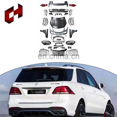 Ch Fast Shipping Factories Front Bumper Rear Bumper Grille Side Skirts Body Parts For Mercedes ML Upgrade to GLE63 W166