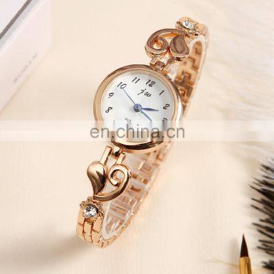 JW 6362 Ladies Women Branded Watches Charm Stainless Steel Quartz Thin Dial Business Girls Wrist Watch