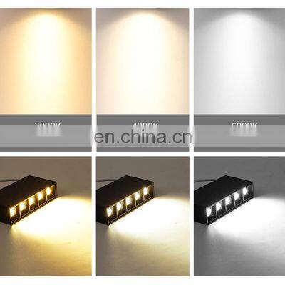Modern Design Factory Direct Sale Aluminum Black 30Watt Led Linear Down Lighting System photo-4