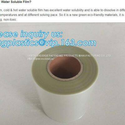 Water Dissolving Paper Pva Water Soluble Film Wash-Away Water Soluble Stabilizer PVA Mould Film PVA Mold Film photo-3