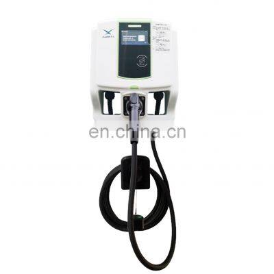 Level 2 ev charger wallbox 22kw 3Phase 32A type 2 smart charging station for electric vehicles