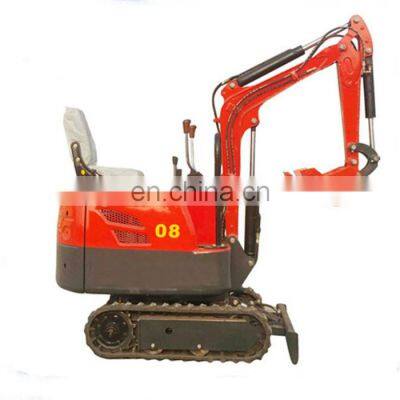 08 mini excavator China mini 0.8 ton excavator