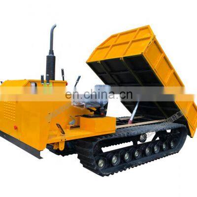 HWLB4000 Crawler Dump truck rock crawler truck rubber tracked vehicle