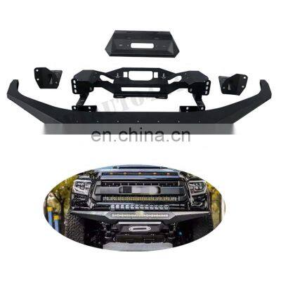 New Design 4x4 Offroad Steel Front Bumper Bull Bar For Tundra 2014-2021 year