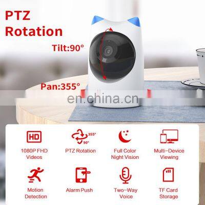 Factory Price Smart Life 2MP Two Way Audio Camera Tuya App HD Smart Home 1080P PTZ Indoor Home Wireless CCTV Camera photo-3