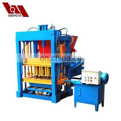 colorful paver block machine/cinder block maker/concrete block making machine diesel QT4-25BH