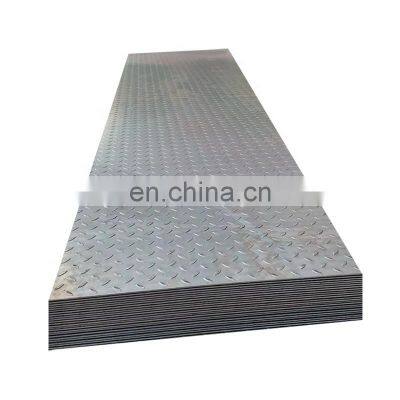 1200mm Hot rolled 12mm 6mm thick plate ms checkered carbon steel sheet galvanized price