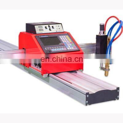 Portable cnc plasma cutter machine flame and plasma both type Huayuan LGK 63A 80A 220V 380V cutting power 100% DUTY CYCLE