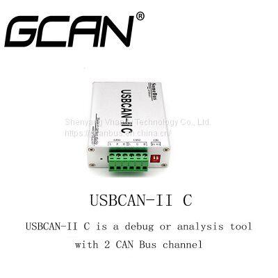 GCAN USB CAN Bus Signal through The DataBridge Modulation or Storage Device Data Adaptation Analyzer