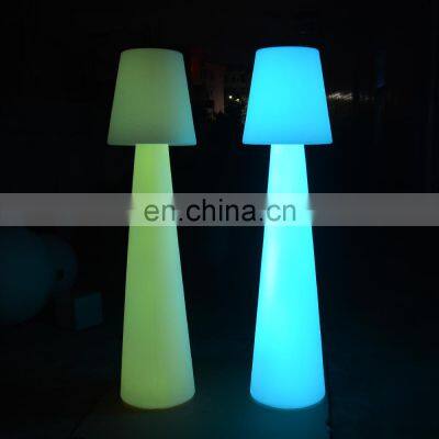 floor standing lamp /Modern decorative retro industrial wholesale fluorescent color changing design floor lamps