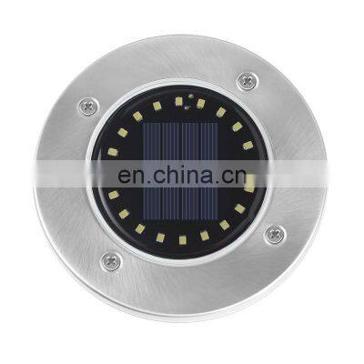 Landscape Led Outdoor Waterproof Ground Lights Solar Garden Path Underground Lamps photo-4