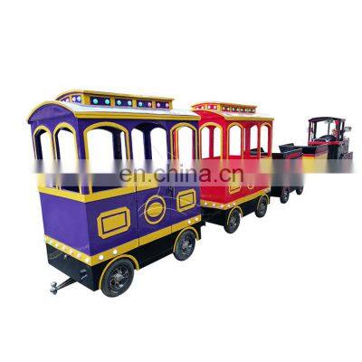 Customized Amusement Parks Trackless Train Rides for Kids Sightseeing Trackless Train Rides photo-3