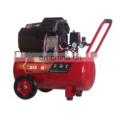 Bison China High Quality Oil-less Portable Silent Air Compressors