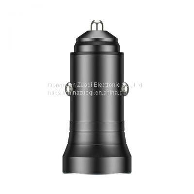 Factory Hot Selling Dual-USB Quick Charge Car Charger 36W QC3.0 photo-4