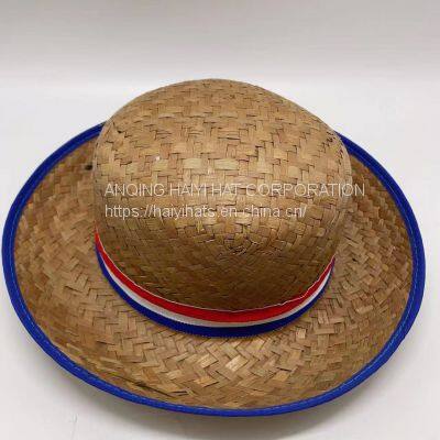 Summer Vintage Lafite Handwoven Jazz Straw Hat British Versatile Top Hat photo-4