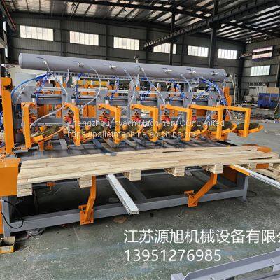 Wooden Pallet Blocks and Boards Connection Machine photo-4