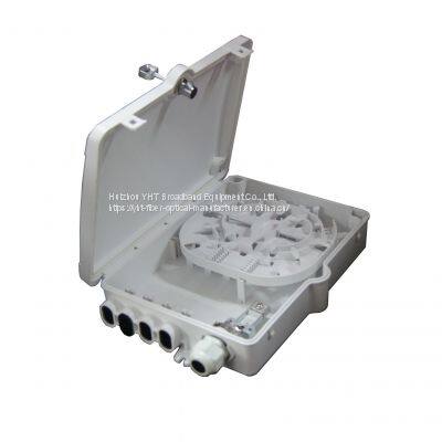 FTTH Access Network 8pcs SC Simplex Adapter 8-port Fiber Distribution Box Plastic Terminal Box photo-4